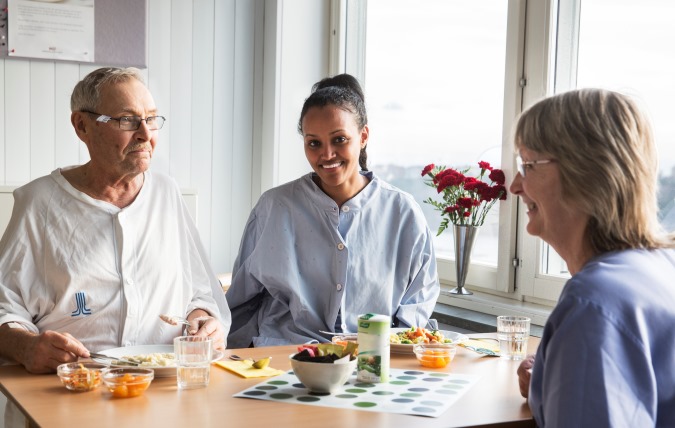 Måltid på sjukhus