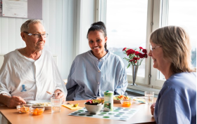 Måltid på sjukhus